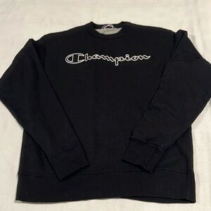Champion black sweatshirt